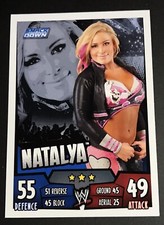 2011 Natalya WWE Topps Slam Attax Rumble Wrestling Card