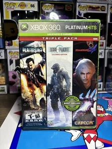 Capcom Triple Pack Platinum Hits (Microsoft Xbox 360, 2009) New Factory Sealed! - Picture 1 of 6