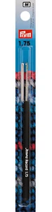 Aguja de ganchillo Prym, grosor 0,75, con manguito protector - Imagen 1 de 7
