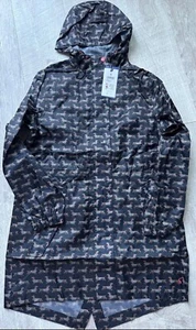 Joules Women Golightly Printed Waterproof Packaway Jacket - Sausage Dog 🐕 10 - Picture 1 of 16
