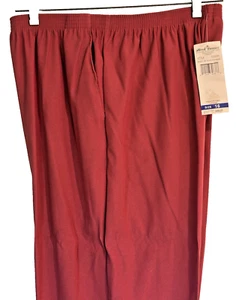 NWTS Alfred Dunner Exchanted Forest Proportioned Med Pants Raspberry Size 16 - Picture 1 of 9
