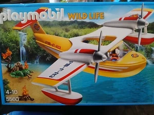 Playmobil Wild Life 5560 Wasserflugzeug Löschflugzg Indiana Jones Safari NEU OVP - Bild 1 von 2