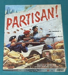 ASL Module 4 | Partisan! | Avalon Hill {UNPUNCHED_COMPLETE} OOP RARE - Picture 1 of 7