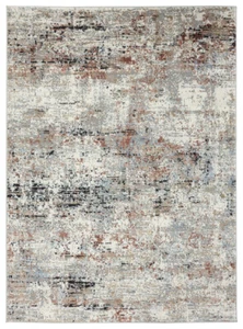 2x7 United Weavers Red Abstract Faded Runner 4535 10136 - Aprx 2' 7" x 7' 4" - Picture 1 of 2