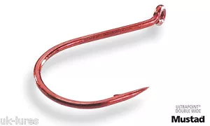 Ganchos de pesca DROP SHOT MUSTAD WIDE GAP 10548NP-RD señuelos sombras aparejo depredador - Imagen 1 de 3