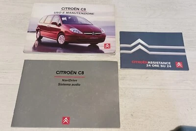 Citroen C8 Libretto Uso E Manutenzione Istruzioni Navi Drive Audio Manuale  - Immagine 1 di 4
