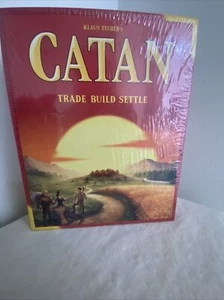 Klaid Teubers Settlers of Catan Board Game 3-4 Players Sealed New - Picture 1 of 7