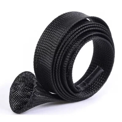 Angelrutenhülle 190 x 3,5 cm Angelruten Sockenschutz Antirutschscheide schwarz - Bild 1 von 2