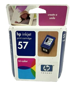 HP 57 Tri-Color Ink Cartridge Magenta Yellow Cyan - EXP 2005 C6657AN. A4 - Picture 1 of 4