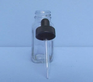FRENCH SQUARE FLINT  DROPPING BOTTLE 60 mL - Picture 1 of 1