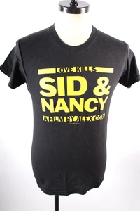 T-shirt promozionale film Sid & Nancy 1987 vintage sex pistols punk uomo taglia large - Foto 1 di 5