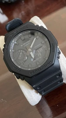 Casio G-Shock  Casioak Watch - GA-2100-1A1. Blackout - image 1 of 4