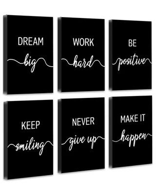 Arte de pared de oficina inspirador decoración de pared motivacional Drsoum 𝗙𝗿& Foto 1 de 4