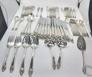 Reed & Barton riesiges Set 112 Teile EMPEROR - NEW EMPEROR versilbert  - Bild 1 von 24