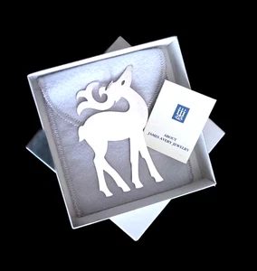 James Avery stehendes Rentier Sterlingsilber Ornament - Bild 1 von 3