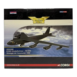 Corgi Aviation Archive 1:144 US33508 B-52H Stratofortress, 7th BW 1990 Diecast - Picture 1 of 22
