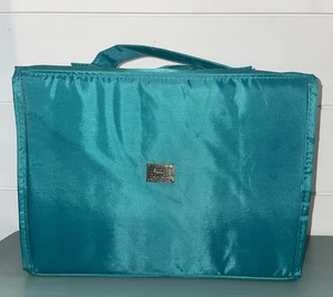 JM New York Organizer da Viaggio Borsa da Trucco Teal - Foto 1 di 7