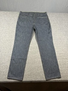 Louis Vuitton Paris Mens Jeans Size 40 Blue Denim 42x34 Designer Japan Made - Picture 1 of 22