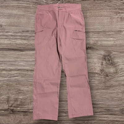 Pantalones de Senderismo Eddie Bauer Ligeros Fucsia Para Mujer Talla 12 Elastizados Rei Foto 1 de 4