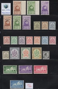 WC1_31975. LIBYA. Valuable lot of 1955-56 stamps and sets. MXVLH-MNH - Picture 1 of 1