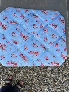 Cath Kidston Flower Fabric Padded Memo Board 56cm X 48cm - Picture 1 of 2