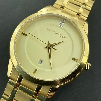 Wittnauer Continental WN3090 – Men’s Quartz Watch, 42mm, Sapphire, Diamonds dial - Image 1 of 4