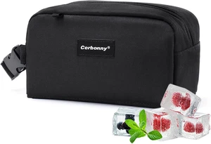 Freezable Lunch Bag,Freezable Snack Bag,Mini Cooler Bag for Travel/Work/School,S - Picture 1 of 12