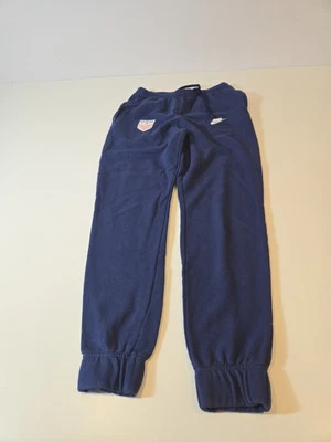 Nike Team USA Soccer Warm Up Sweatpants Blue Joggers Pants Men's Small - Image 1 of 4