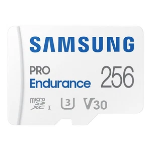 Japon Samsung Pro Endurance Carte Micro SD 256 Go MicroSDXC UHS-I U3 100 Mo/S pour M - Photo 1 sur 6