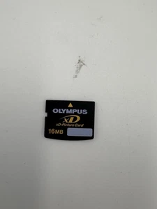xD Picture Memory Card 16MB Olympus. - Picture 1 of 1