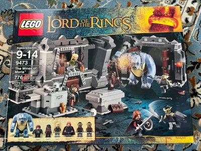 Brand New Sealed – Rare Retired Lord of the Rings Set - LEGO 9473 The Mines of M - Image 1 of 3