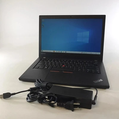 Lenovo ThinkPad T470 Intel i5-7200U 8GB RAM 256 GB SSD Win 10 Pro - Image 1 of 4