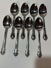8 Imperial Stainless USA IMI51 TEASPOONS 6" Spoons