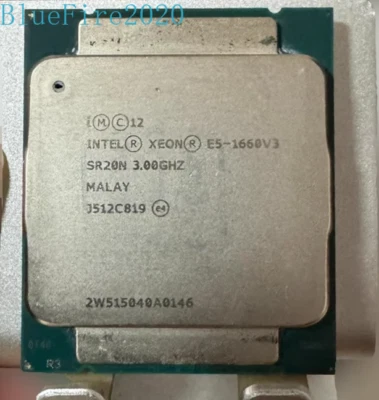 Intel Xeon E5-1660 V3 LGA2011-3 CPU Processor E5 1660 v3 3.0GHz 8Core 20MB 140W - Image 1 of 4