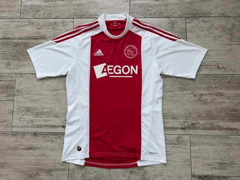 Mens Adidas Ajax Amsterdam 2010 2011 Home Football Soccer Shirt Jersey Size M Cover