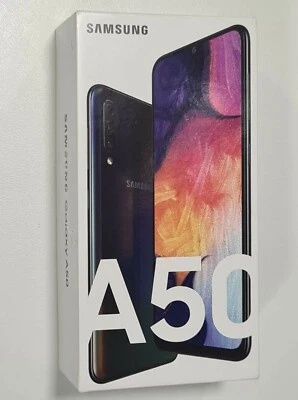 Samsung Galaxy A50 SM-A505F/DS 128GB Dual-SIM Black Unlocked SIMFree - 14 Days - Image 1 of 4