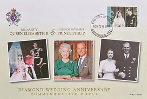 (STK-200) ST KITTS 2007 DIAMOND WEDDING ANNIVERSARY commemorative cover