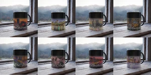¡Cambia de color! Taza de café de cerámica City Skyline (elige tu ciudad) - Imagen 1 de 168