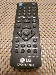 LG COV33662707 telecomando lettore DVD originale di fabbrica per LG DP132 - Foto 1 di 12