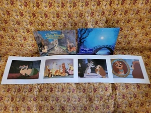 Disney’s Lithograph Portfolio Lot of 2 LADY and the TRAMP 1 and 2. READ - Picture 1 of 5