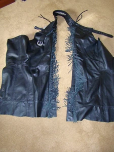 Harley Davidson Ladies Chaps, fringe, 98012-18vw/vp/vl - Picture 1 of 6