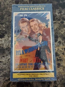 *BRAND NEW* It's A Wonderful Life Diamond Entertainment Classic VHS 1990 - Picture 1 of 4