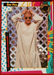 SATURDAY NIGHT LIVE - Card #094 - SINATRA AND SINEAD O'CONNOR - Star Pics 1992
