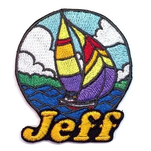 Parche de vela personalizado planchado - Imagen 1 de 1