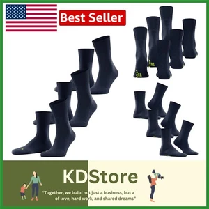 Soft and Light 3-Pack Sports Socks - Ideal for Running with Designer Logo - Picture 1 of 8