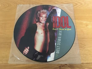 Billy Idol-Don't need a gun.12" picture disc - Picture 1 of 2