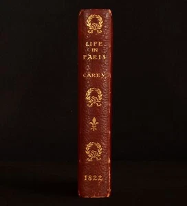 1822 Life in Paris David Carey Illustrated Hand Coloured Plates Cruikshank 1st - Imagen 1 de 10
