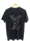 LOUIS VUITTON NBA RM212M NPG HLY10W T-shirt S Black Authentic Men Used