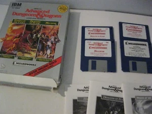 Advanced Dungeons & Dragons Collectors Edition 3 games PC 3.5" disks complete  - Picture 1 of 2