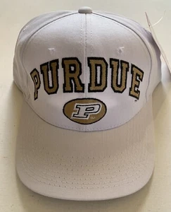 Purdue University Boilermakers Retro OSFA Ballcap Hat Cap Zephyr Graf-X Snapback - Picture 1 of 4